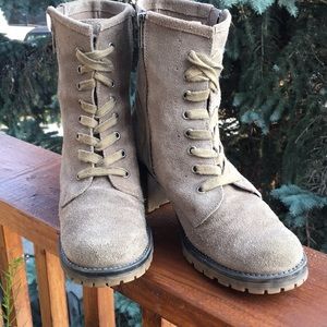 MTNG gray brown lace up EU38